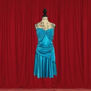 metallic party dress y2k mini dress